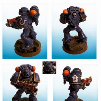 Space Marine painted by Lemartes by Lemartes