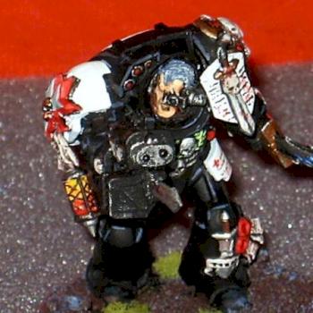 Brother Captain Garro, Black Templars first company by capt. Loken