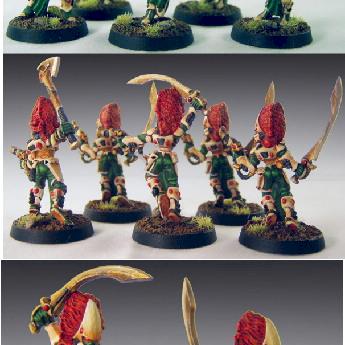 Eldar Howling Banshees by CaptNarcissisto