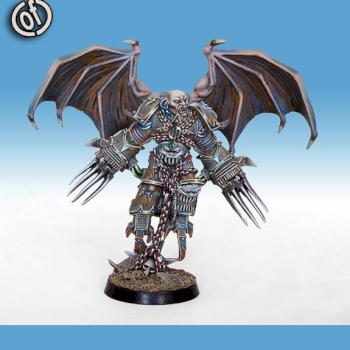 Chaos Space Marines Lord with Jump Pack or Demonic Wings. by basxx