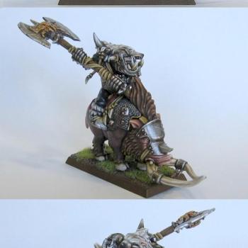 Orcs and Goblins: Boss on Warboar by Dino