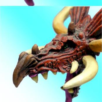 High Elves Dragon Close Up by ElBicho