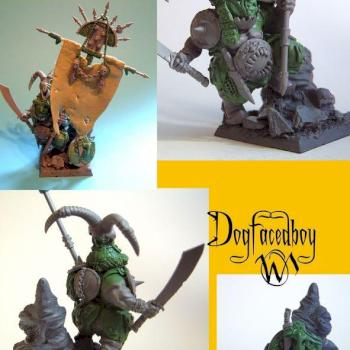 Ogre Standard Bearer Conversion by dogfacedboy uk1