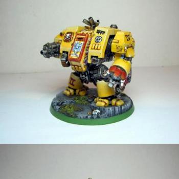 Imperial Fist Dreadnought by Komrad