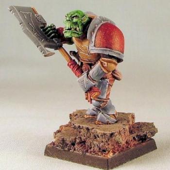 Dave, the Frothers Ork by Fireymonkeyboy