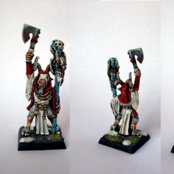 beastmen shaman repainted. chaman hombre bestia. by Buyardboss