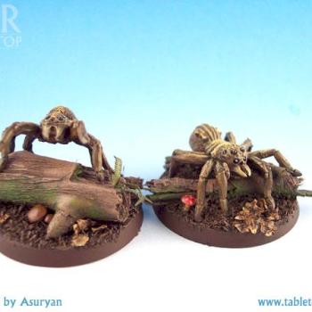 Mirkwood Spiders 1 by HdRAsuryan