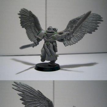 spacemarine angel *test* by Caroline