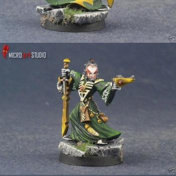 Eldar Warlock by Bearcheek