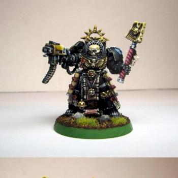 Imperial Fist Terminator Chaplain by Komrad