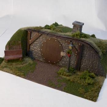 Scratchbuilt hobbit home by mrjuice