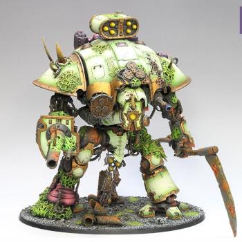 Knight Titan of Nurgle by Luke Slothower