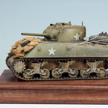 "M4A3 Sherman" by misterjustin