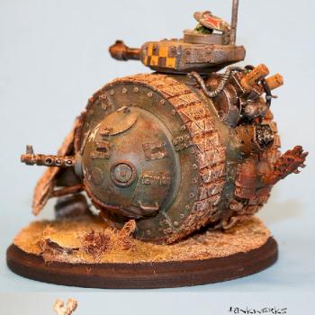 grot twin track ball tank by tkat