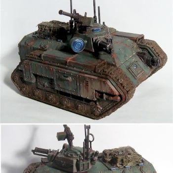 Imperial guard Steel Legion Chimera by Abhorsen