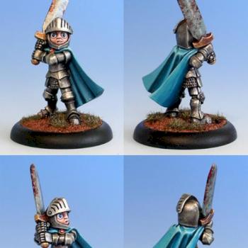 Runic Miniatures: Little Knight by JRN