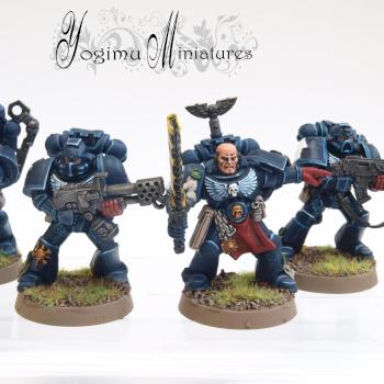 Crimson Fists Tactical Marines by Yogimu