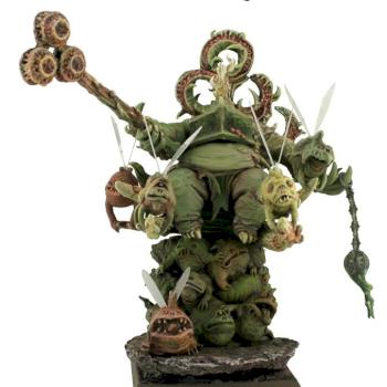 Chaos Sorcerer Lord on Palanquin of Nurgle by dargo000