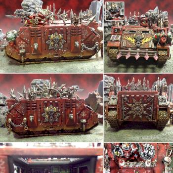 Word Bearers Rhino by Enzomadcap