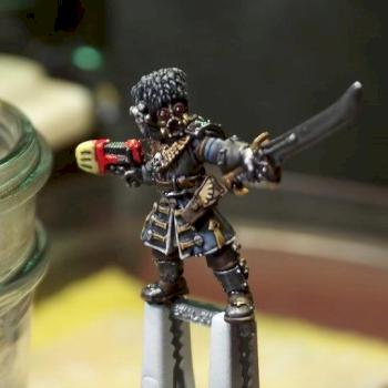 Vostroyan Imperial Guard Officer by sanctuary13