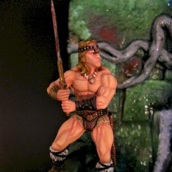 Conan the Destroyer Closeup by Galdon