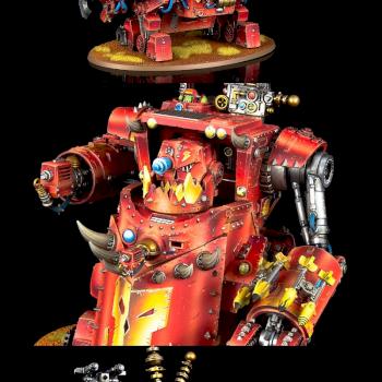 Orks Morkanaut by Dk suwit