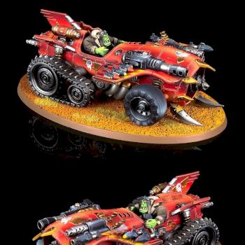 Orks Megatrakk Scrapjet by Dk suwit