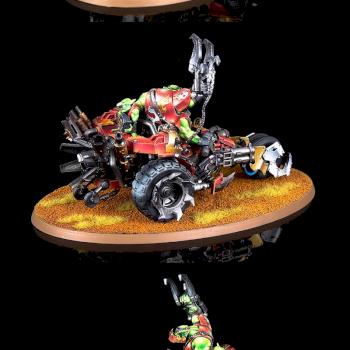 Orks Deffkilla Wartrike by Dk suwit