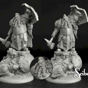 Dwarf 54mm by Scibor