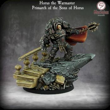 Horus the Warmaster Primarch of the Sons of Horus by Maciejus_exe