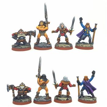 Heroquest Heroes by superjavix