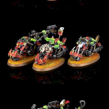 Orks Warbiker Mob by Dk suwit