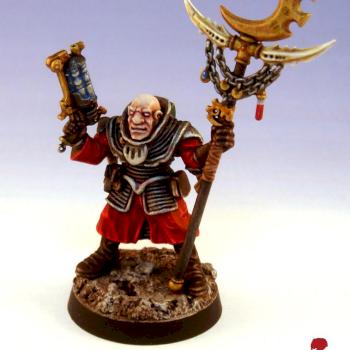 Genestealer Cult - Neophyte Icon Bearer by mrsaturday