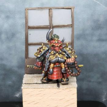 Master Samurai Dwarf Yri by Brennos80