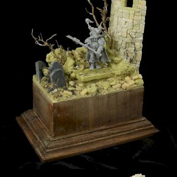 Ruin-Diorama - Sculpting by HonourGuard