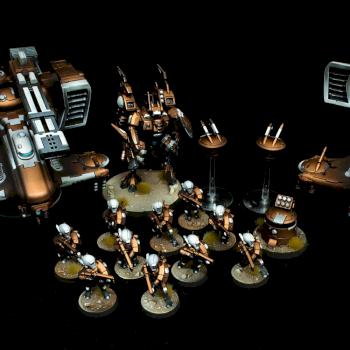 Copper Tau Reinforcements by Jolly Roger Studio