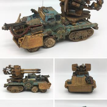 Astra Militarum Hydra Flak tank by Grimshak