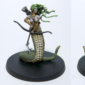 Mythic battles - medusa by josez