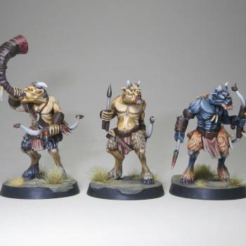 Beasts of Chaos Beastmen Ungor Raiders by Hamish Longstride