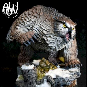 Nolzur's Marvelous Miniatures Owlbear by TheDoctor