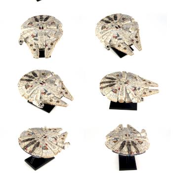 Millennium Falcon Bandai Star Wars Vehicle Model 006 by droidworkshop