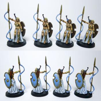 Mythic battles - Amazons by josez