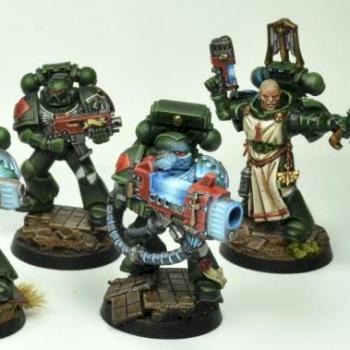 Dark Angels Tactical Squad from Dark Vengeance by Patchoro