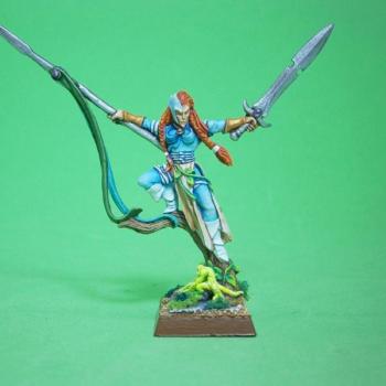 Wood Elves Shadowdancer by Taverna Painting Studio