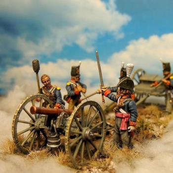 28 mm Victrix british artillery by Thau