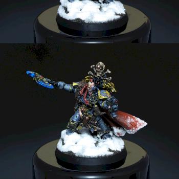 Space Wolves Krom Dragongaze by Flameon