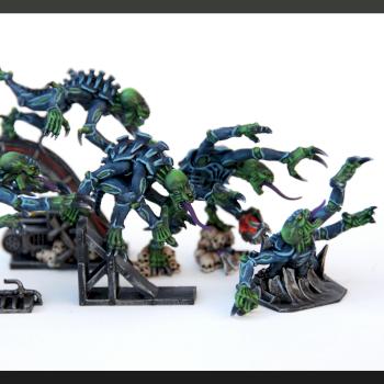 Space Hulk Genestealer brood by matt_dino