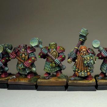 Dwarf Hammerers, 7of10 by We7