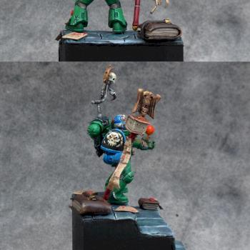 Salamanders Space Marine Librarian by fluisterwoud