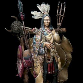 Hidatsa Warrior by dien59